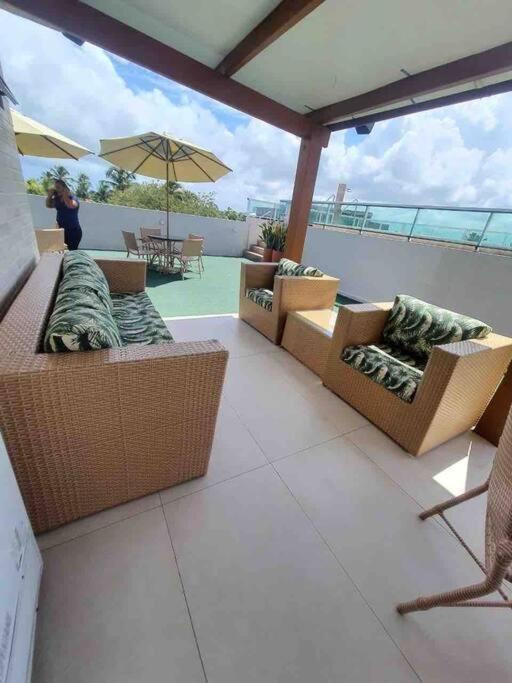 Flat Confortavel E Completo A Poucos Passos Da Praia Em Porto De Galinhas Rua Das Sombrinhas Extérieur photo
