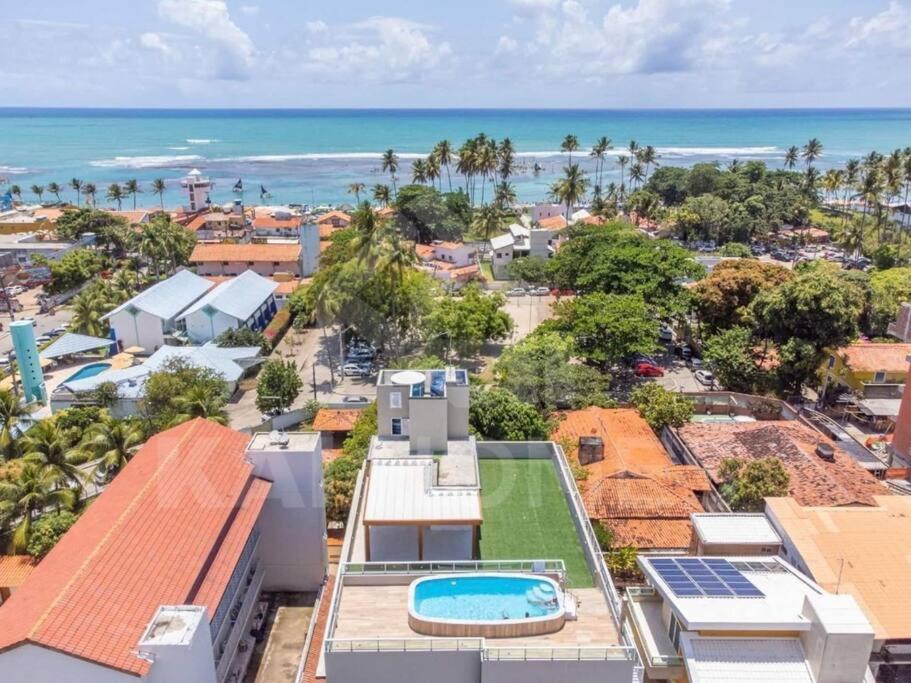 Flat Confortavel E Completo A Poucos Passos Da Praia Em Porto De Galinhas Rua Das Sombrinhas Extérieur photo