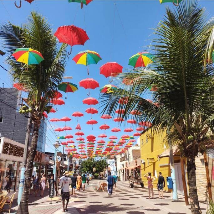Flat Confortavel E Completo A Poucos Passos Da Praia Em Porto De Galinhas Rua Das Sombrinhas Extérieur photo